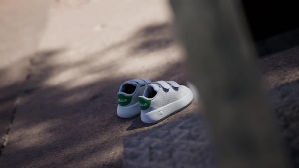 White Advantage Shoes Kids