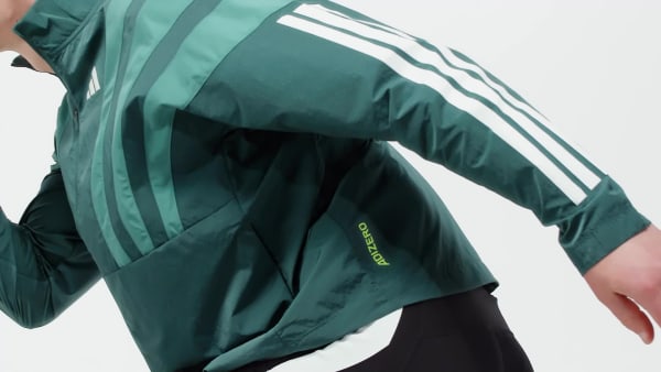 Zielony Kurtka do biegania Adizero Archive
