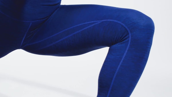 Buy Adidas women tight fit high rise 7 8 running legging dusty blue Online