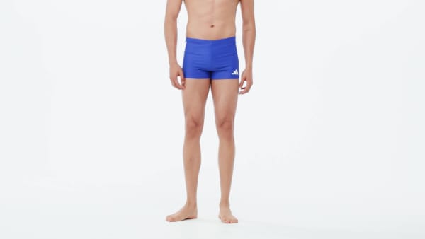 Azul Bañador bóxer 2-Inch 3 bandas