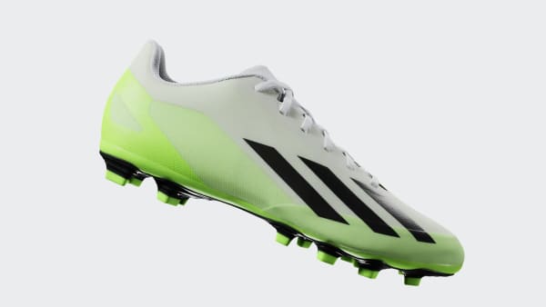 adidas X Crazyfast.4 Hook-and-Loop Turf Boots - Blue