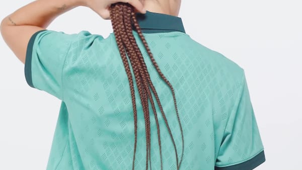 Turquesa Chomba Tennis Pro Climacool