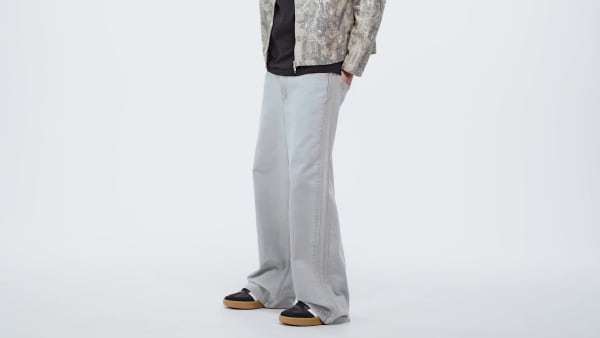 Bleu JEAN SKATER JAMBES LARGES 90s ALTERNATIVE SPORT