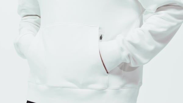 Bialy Bluza z kapturem adi365 Cheering