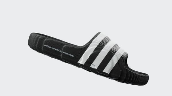 Negro Sandalias Adilette 22