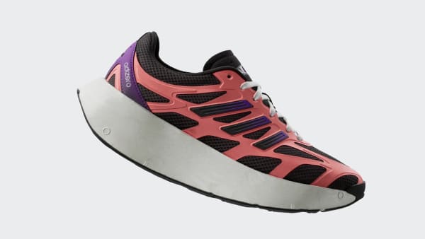 สีดำ รองเท้า Adizero Aruku