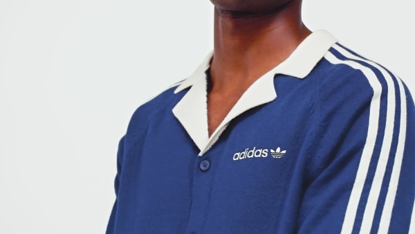 Azul Camiseta Malha Premium