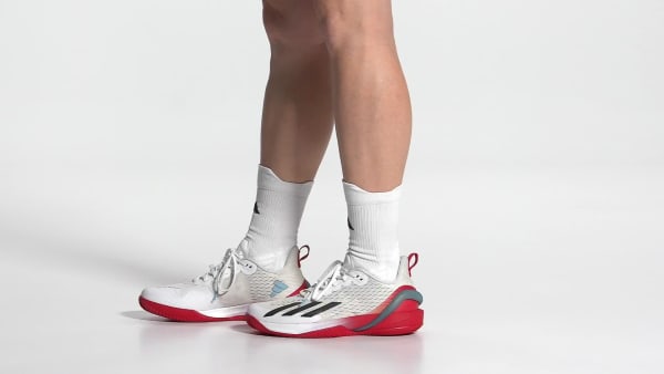 Weiss Adizero Cybersonic Tennisschuh