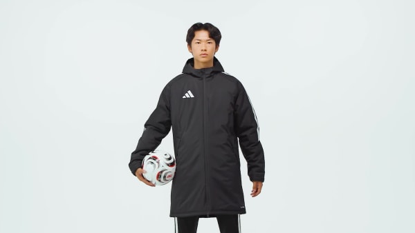 adidas Tiro 26 Stadium Parka - Black | Free Shipping with adiClub