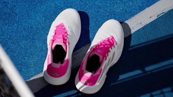 Blanco Zapatillas Barricade para Tenis