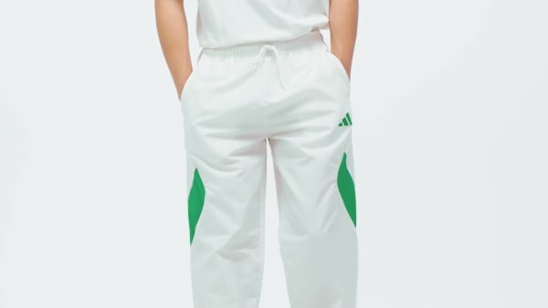 White Stadium Pants