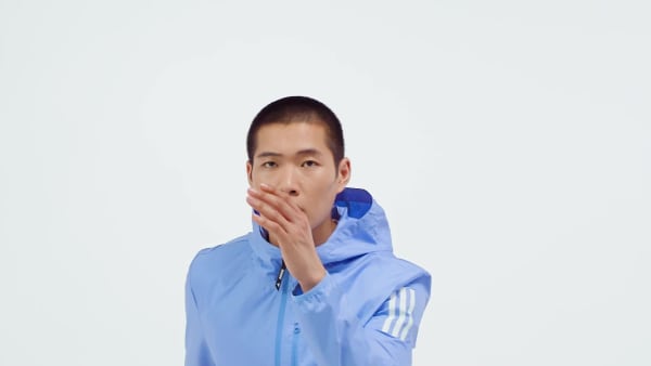 Blue Own The Run Jacket