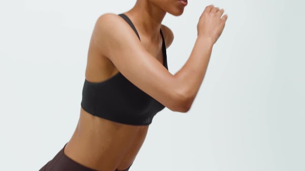 Hitam Bra High Support Optime Workout