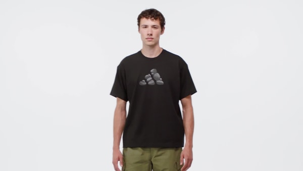 Negro POLERA GRAPHIC TERREX ROCKS LOGO