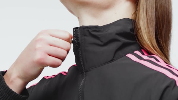 cerná Sportovní top Adicolor Woven Firebird