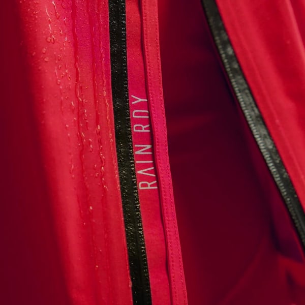 Rosso Giacca impermeabile adidas by Stella McCartney TrueNature Short