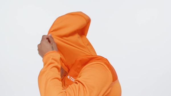 Naranja Casaca Térmica con Capucha Terrex Multi Hybrid