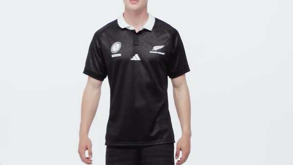 Czerń Koszulka Black Ferns Home