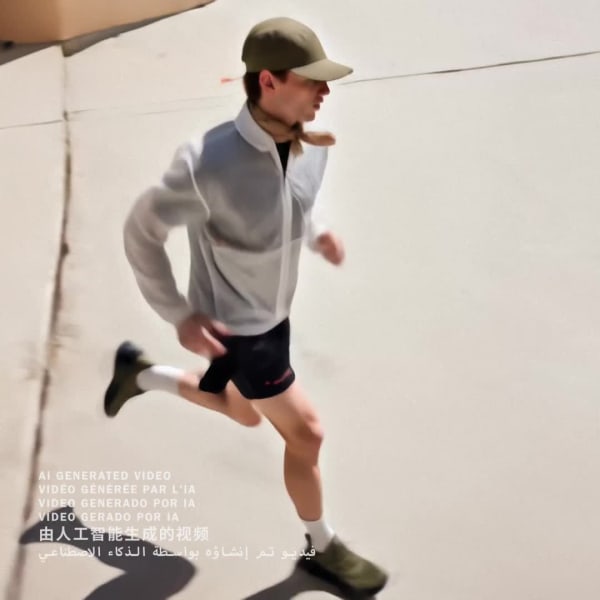 Verde Gorra de running adidas Hermanos Koumori