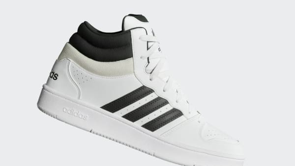 Λευκό ΠΑΠΟΥΤΣΙΑ HOOPS MID CLASSIC