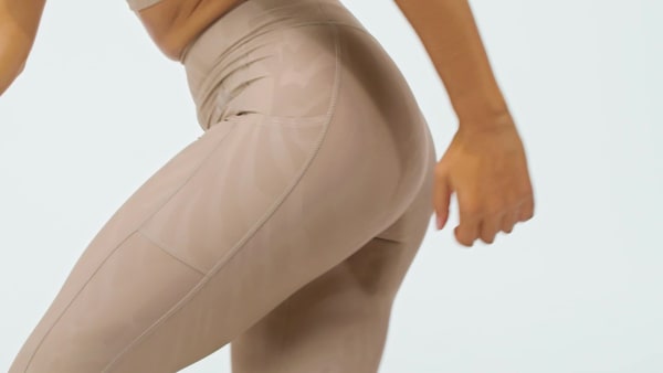 Marron Legging long imprimé intégral Optimé