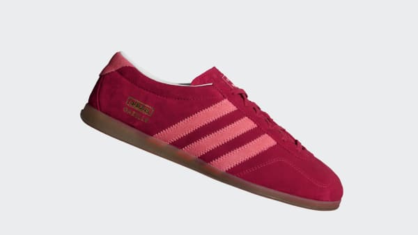 สีแดงเบอร์กันดี รองเท้า GAZELLE LO PRO