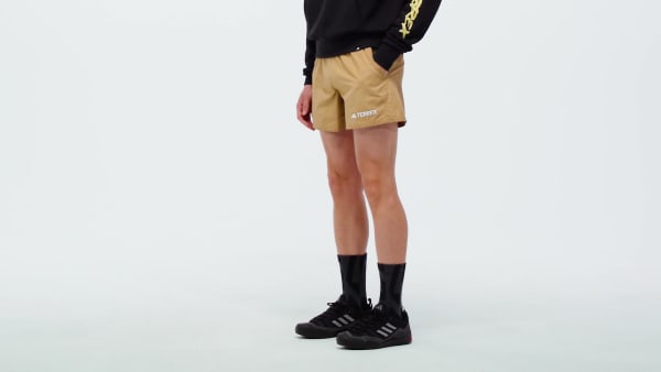 hnědá Šortky Terrex Multi