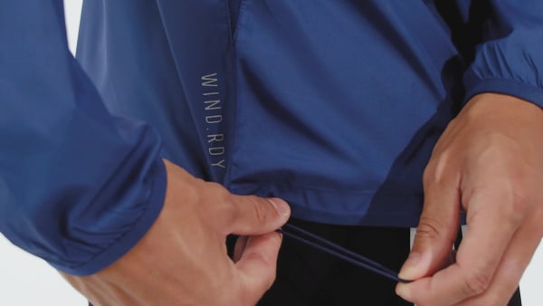 Azul chamarra Own The Run