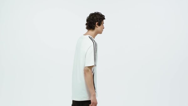 Hvit Teamgeist Cotton T-skjorte