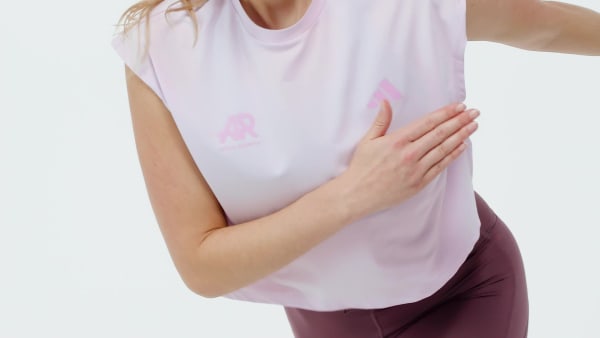 Lilla adi365 adidas Runners Tanktop