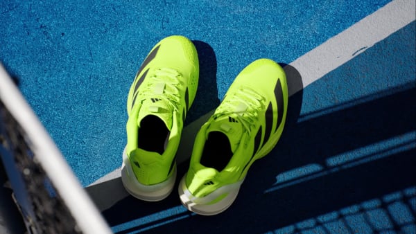 Hijau Sepatu Tenis Adizero Cybersonic 2