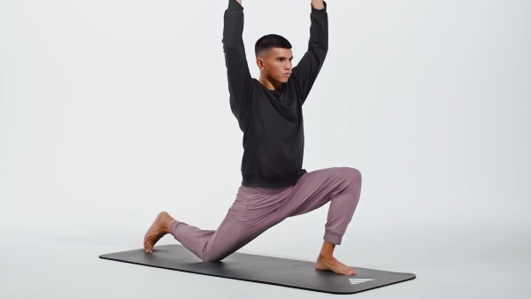 Schwarz adidas Yoga Sweatshirt