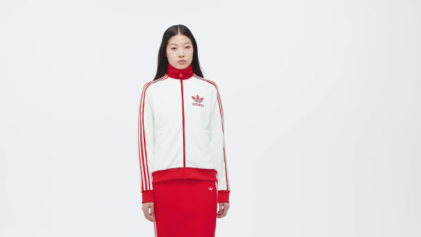 Blanc Veste de survêtement Héritage
