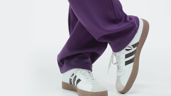 Roxo Calças com Bainha Aberta adidas Z.N.E.