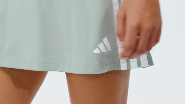 vert Jupe-short d'entraînement 3 bandes Train Essentials