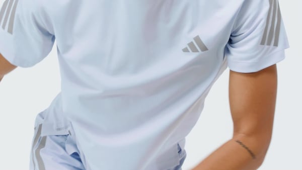 Blu T-shirt adi365 Climacool