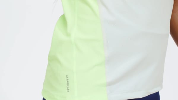 Verde Camiseta Own the Run Colorblock