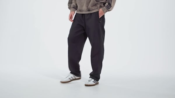 Sort Premium Essentials Open Hem bukser