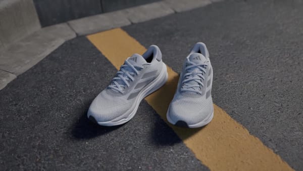 White Supernova Stride Running Shoes