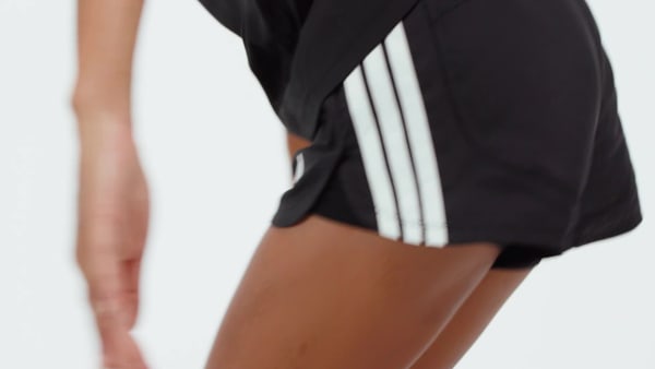 Đen Quần Short Dệt 2 Trong 1 Pacer Workout