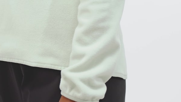 Verde Chaqueta Multi Essentials 1/2 Zip Felpa