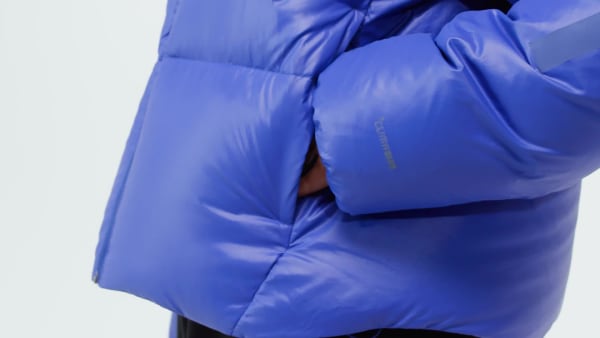 Azul Anorak de plumón abullonado adidas Z.N.E. Climawarm