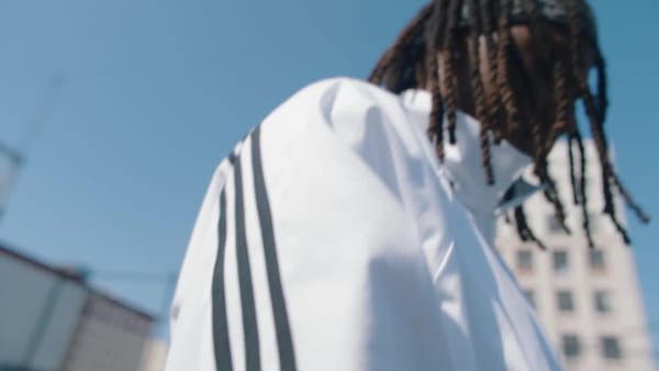White adidas Sportswear Future Icons Woven Track Jacket
