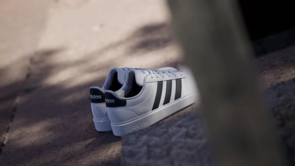 Bianco Scarpe Grand Court Cloudfoam Comfort