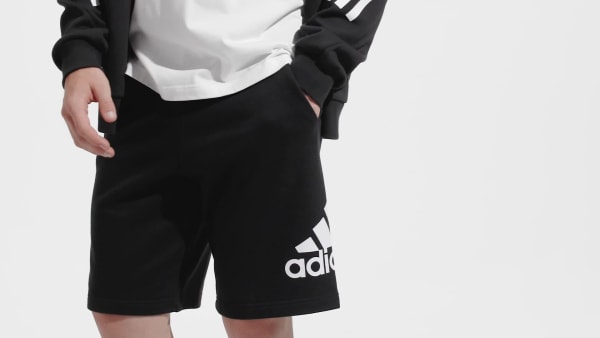 adidas Essentials Slim Logo Shorts - Black | adidas Canada