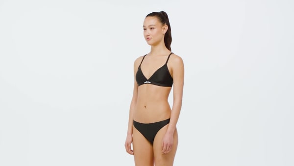 Sort Triangle 2-Way Straps bikinisæt