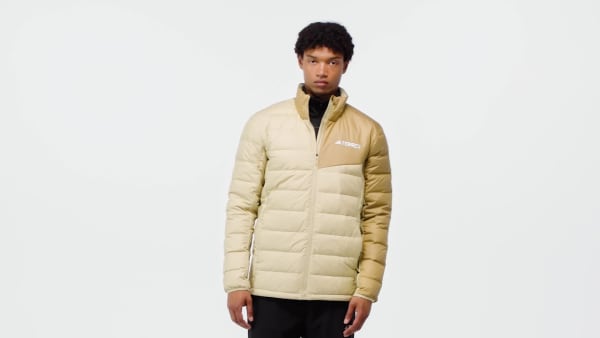 beige Terrex Multi Licht CLIMAWARM Donsjack