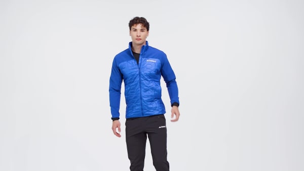 Blau Terrex Xperior Varilite Hybrid PrimaLoft Jacke