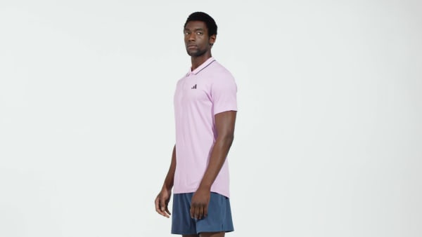 Morado Polera Cuello Polo FreeLift para Tenis