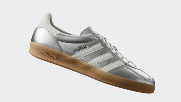 Argent Chaussure Gazelle Indoor